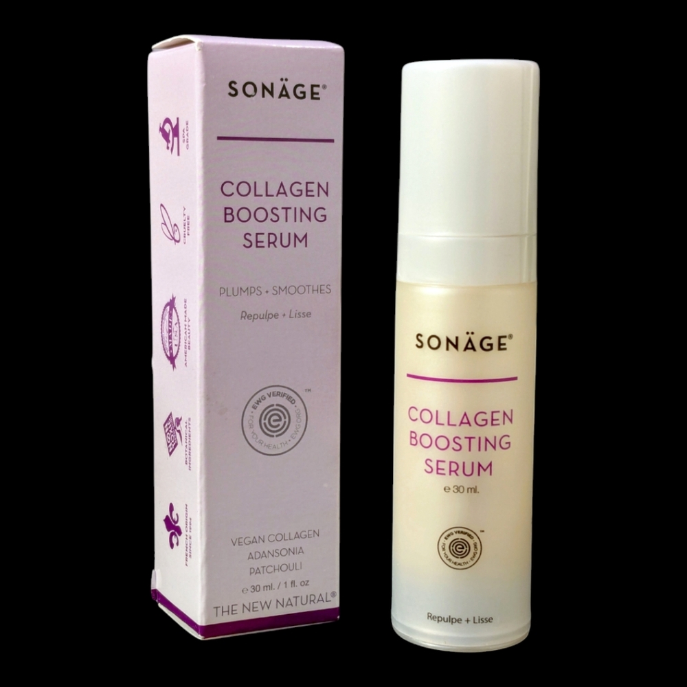 SONÄGE SKINCARE Collagen Boosting Serum Collagen Face Serum For Skin Plumping